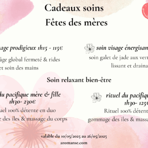 Carte cadeaux fêtes des mères